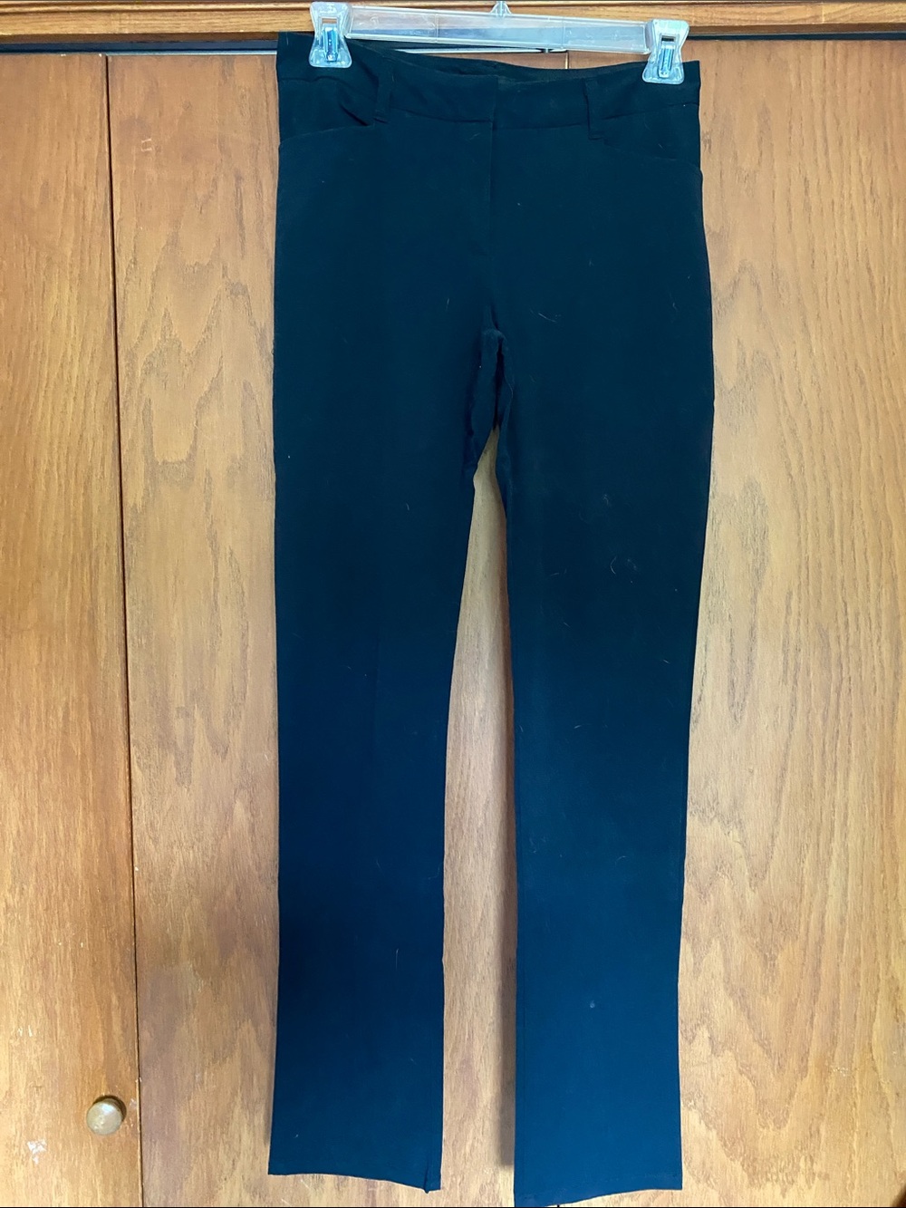 Betabrand Black Slim Stretch trousers 29 long